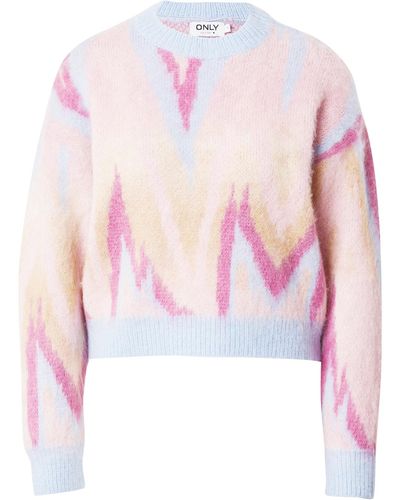 ONLY Pullover 'lottie' - Pink