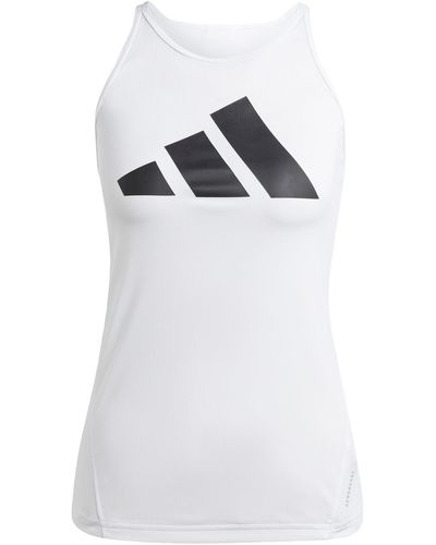 adidas Originals Sportshirt 'run it' - Weiß