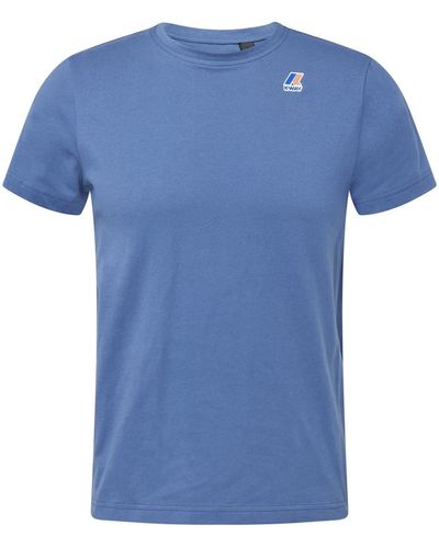 K-Way T-shirt 'le vrai edouard' - Blau