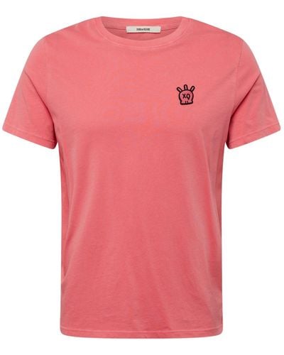 Zadig & Voltaire T-shirt 'tommy' - Pink