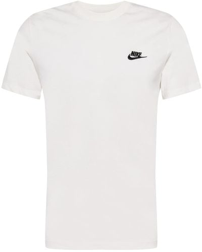 Nike T-shirt 'club' - Weiß