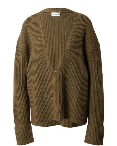 Calvin Klein Pullover - Grün