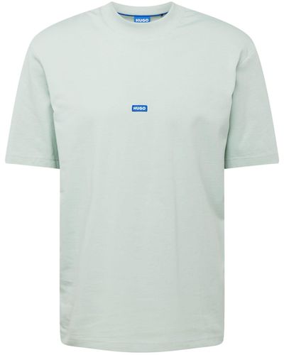 HUGO T-shirt 'nieros' - Blau