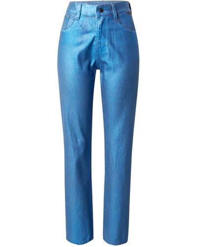 G-Star RAW Regular-fit-Jeans Viktoria (1-tlg) Plain/ohne Details - Blau