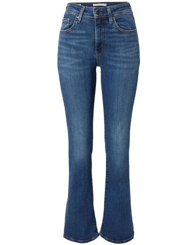 Levi's Jeans '725 high rise bootcut' - Blau