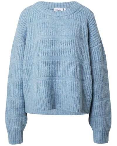 Weekday Pullover 'last sweater' - Blau