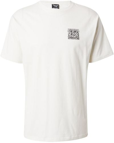Iriedaily T-shirt 'garden gnome' - Weiß