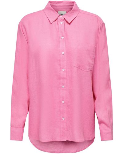 ONLY Bluse 'tokyo' - Pink