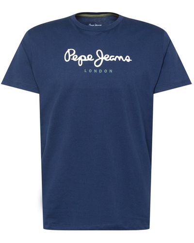 Pepe Jeans T-shirt 'eggo' - Blau