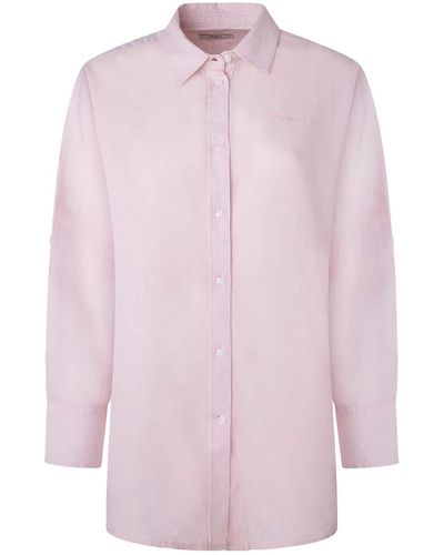 Pepe Jeans Bluse 'philly' - Pink