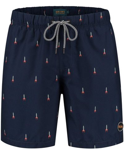 Shiwi Badeshorts 'rocket' - Blau