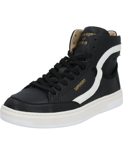 Superdry Sportschuh 'basket lux trainer' - Schwarz