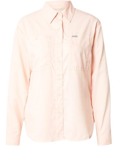 Columbia Funktionsbluse 'silver ridge utility' - Pink