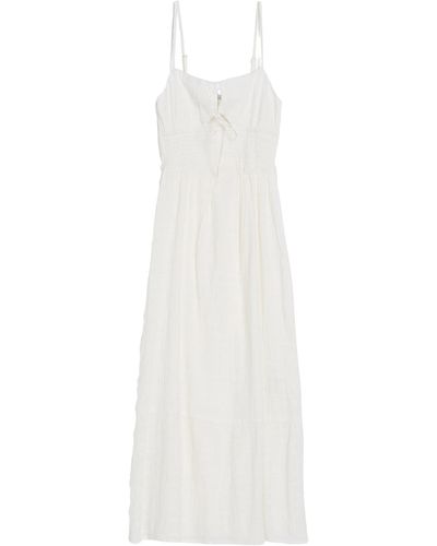 Bershka Kleid - Weiß