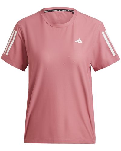 adidas Originals Funktionsshirt 'own the run' - Pink