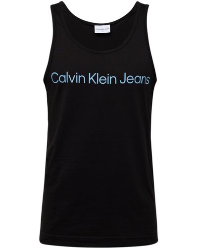 Calvin Klein Shirt 'institutional' - Schwarz