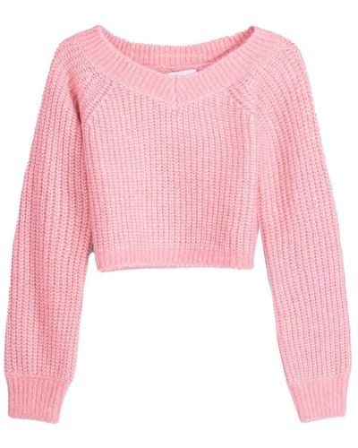 Bershka Pullover - Pink
