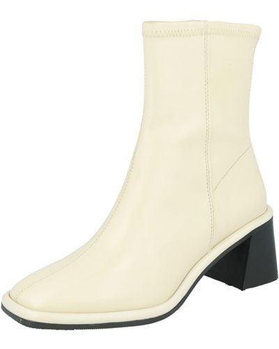 River Island Damen - stiefel 'block heel zip sock boot' - Natur