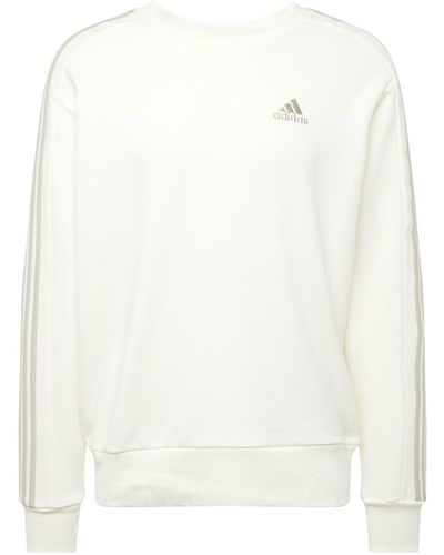 adidas Sportsweatshirt 'essentials' - Weiß