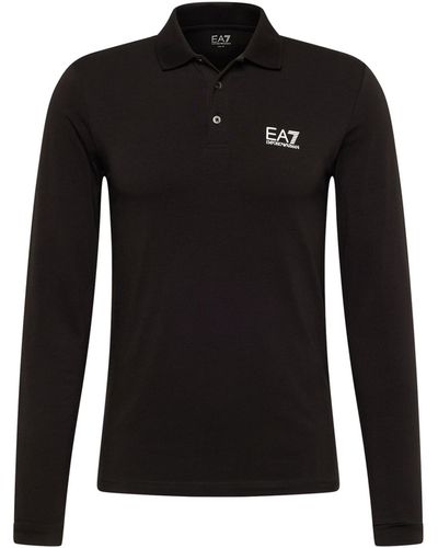 EA7 Poloshirt - Schwarz