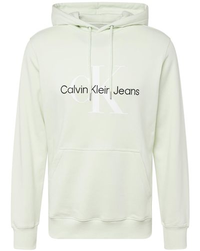 Calvin Klein Sweatshirt 'essentials' - Weiß