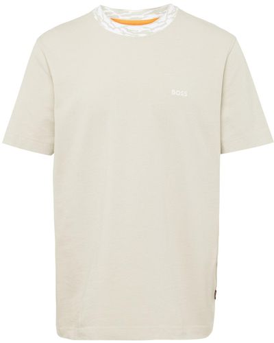 BOSS T-shirt 'te_ocean' - Weiß