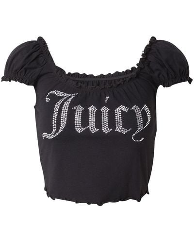 Juicy Couture T-shirt 'brodie' - Schwarz