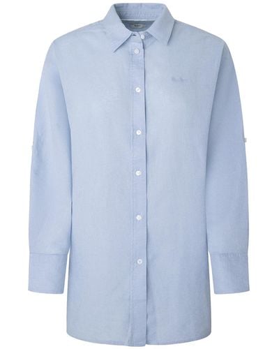 Pepe Jeans Bluse 'philly' - Blau