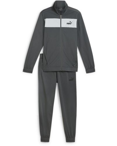 PUMA Poly Suit Cl Trainingsanzug - Grau