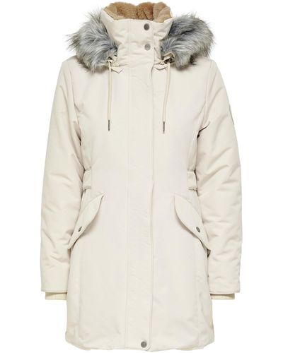 ONLY Parka 'new priska' - Weiß