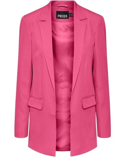 Pieces Blazer 'pcbozzy' - Pink