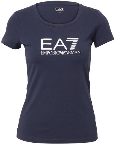 EA7 T-shirt - Blau