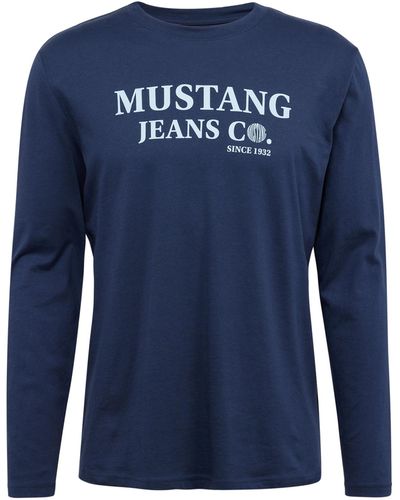 Mustang Shirt 'asheville' - Blau