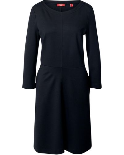 Esprit Midikleid Kleid aus Punto-Jersey - Schwarz