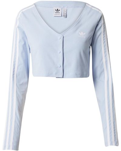 adidas Originals Shirt 'adicolor classics 3-streifen' - Blau