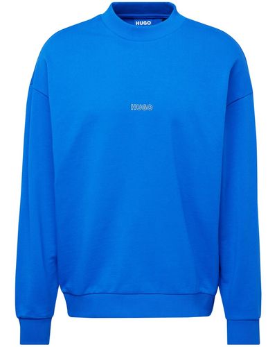 HUGO Sweatshirt 'noriche' - Blau