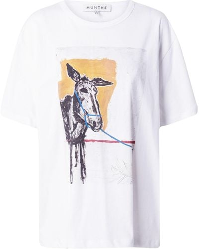 Munthe T-shirt 'midi' - Weiß