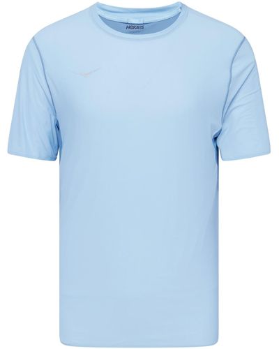 Hoka One One Sporthirt 'airolite' - Blau