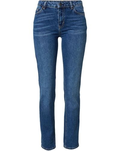 Esprit Slim-fit-Jeans (1-tlg) Plain/ohne Details, Weiteres Detail - Blau
