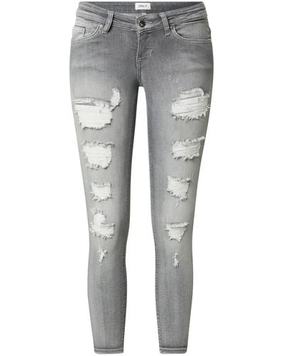 ONLY Jeans 'coral' - Grau