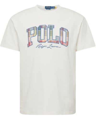Polo Ralph Lauren T-shirt 'sscnclsm1' - Weiß