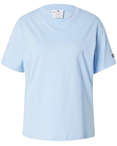 Champion T-Shirt (1-tlg) Weiteres Detail - Blau