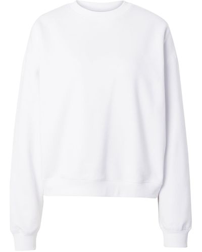 Weekday Sweatshirt 'essence standard' - Weiß