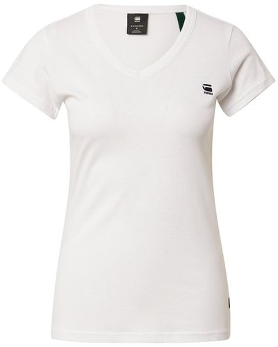 G-Star RAW T-shirt 'eyben' - Weiß