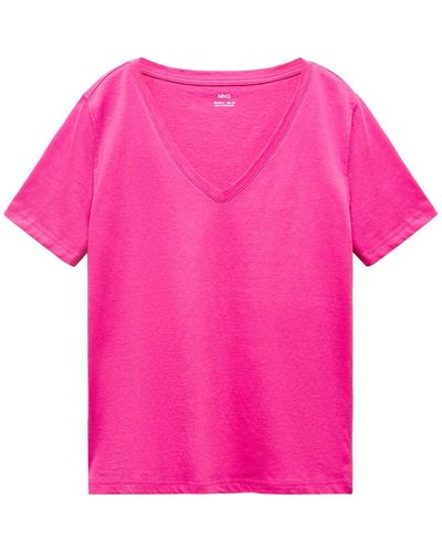 Mango T-shirt 'chalapi' - Pink