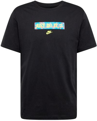 Nike T-shirt 'spring break' - Schwarz