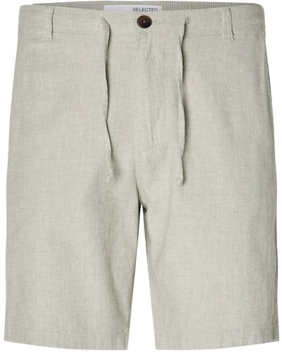 SELECTED Shorts 'brody' - Grau