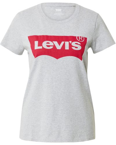 Levi's Shirt 'the perfect tee' - Grau