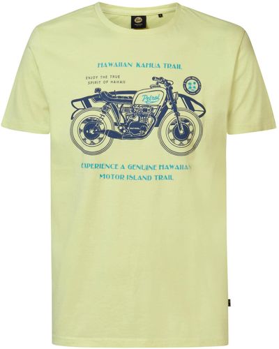 Petrol Industries T-shirt 'lagoonize' - Mehrfarbig