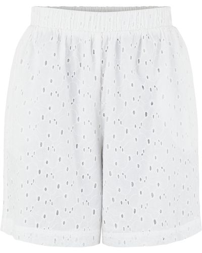 Pieces Shorts 'vibse' - Weiß